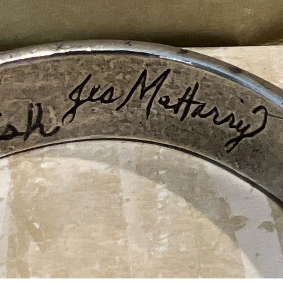 Sundance Silver “Jes Maharry” Bracelet with Engraved Design - Picture 5 of 6